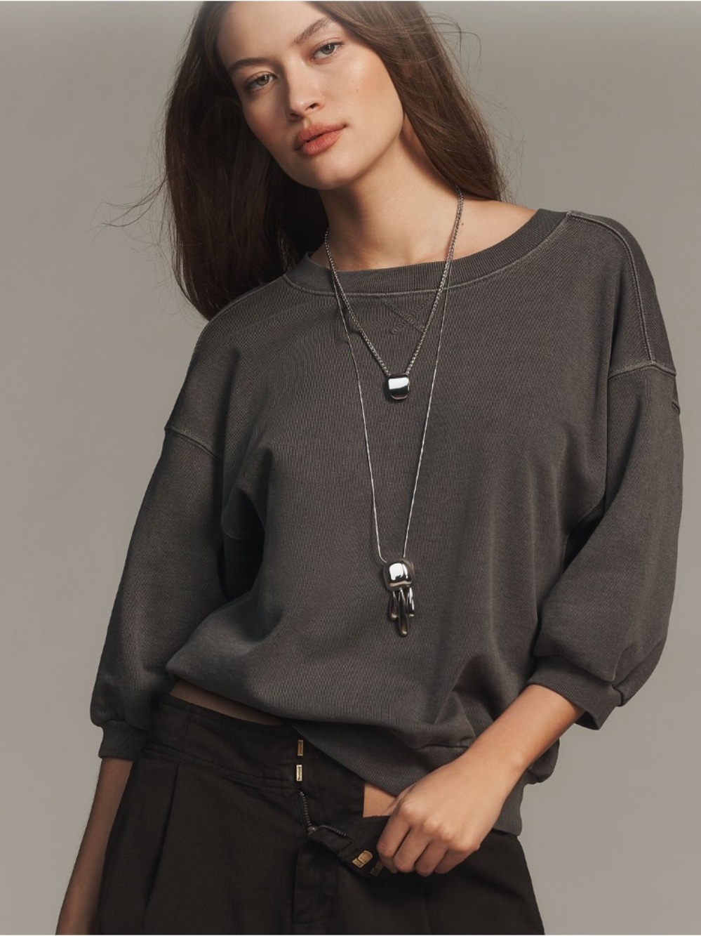PILCRO Niki Bubble Sweatshirt size XXS